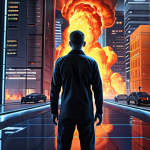 **Prompt 1: Technological Evolution in Fire Safety**
    A visionary fire safety expert, male or female, stands confidently amidst a complex, high-tech urban environment featuring towering smart buildings and interconnected industrial facilities. Holographic interfaces display real-time data from IoT sensors and AI-powered fire prevention systems. The scene emphasizes the seamless integration of technology, data analytics, and proactive risk management, highlighting a sophisticated and essential role in modern society. Dynamic lighting, sci-fi inspiration, highly detailed digital art.
